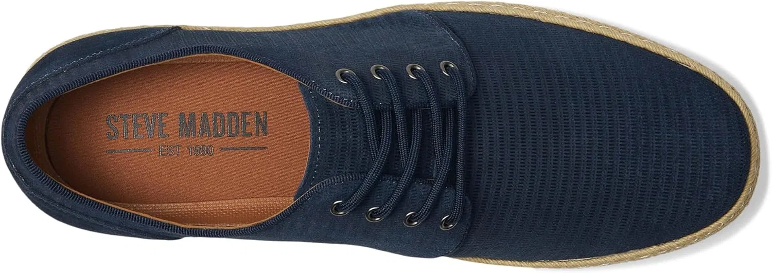 Мужские лоферы Steve Madden Colter, Navy Velour — фото 2