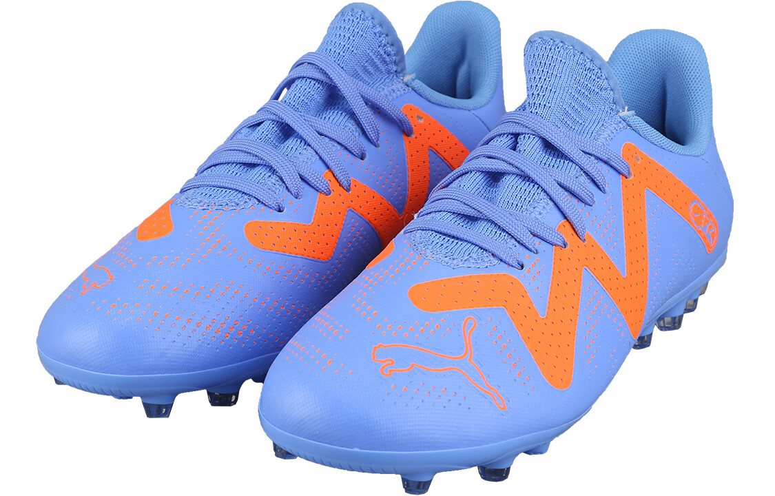 Футбольные бутсы Puma Ultra Play Kids для детей, Flash Blue — фото 3