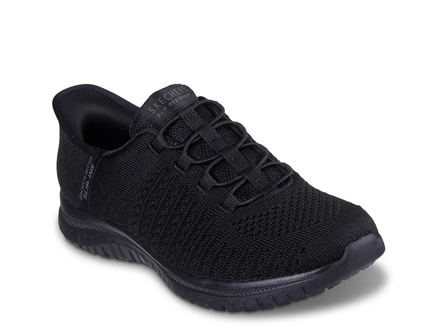 Кроссовки Skechers Hands Free Slip-Ins Work Virtue Valsea Work — женские, черные