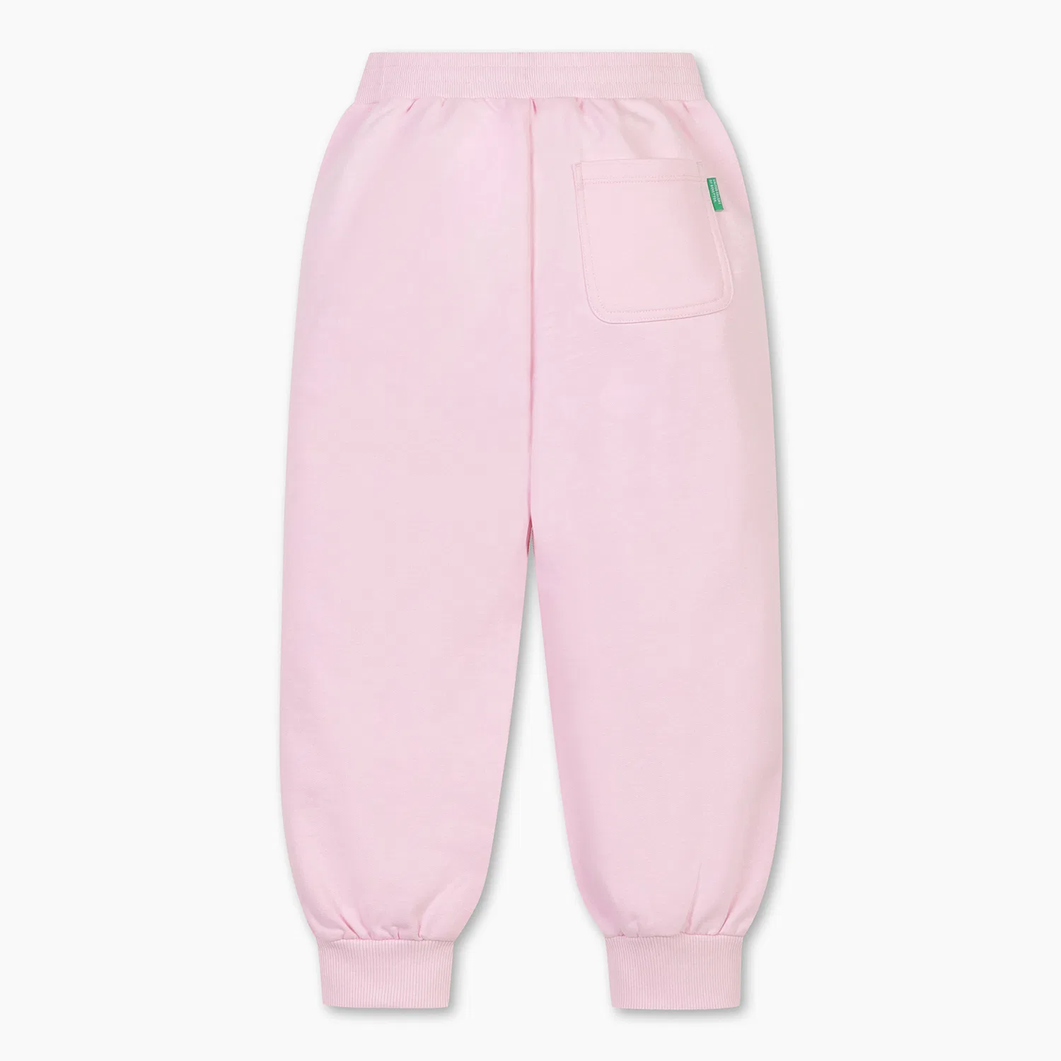 Детские джоггеры с графическим принтом лавандовые от Benetton Kids — фото 2