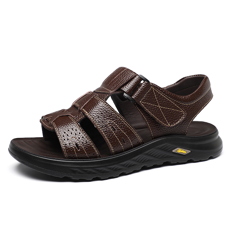 

Tonlion Пляжные сандалии мужские коричневые