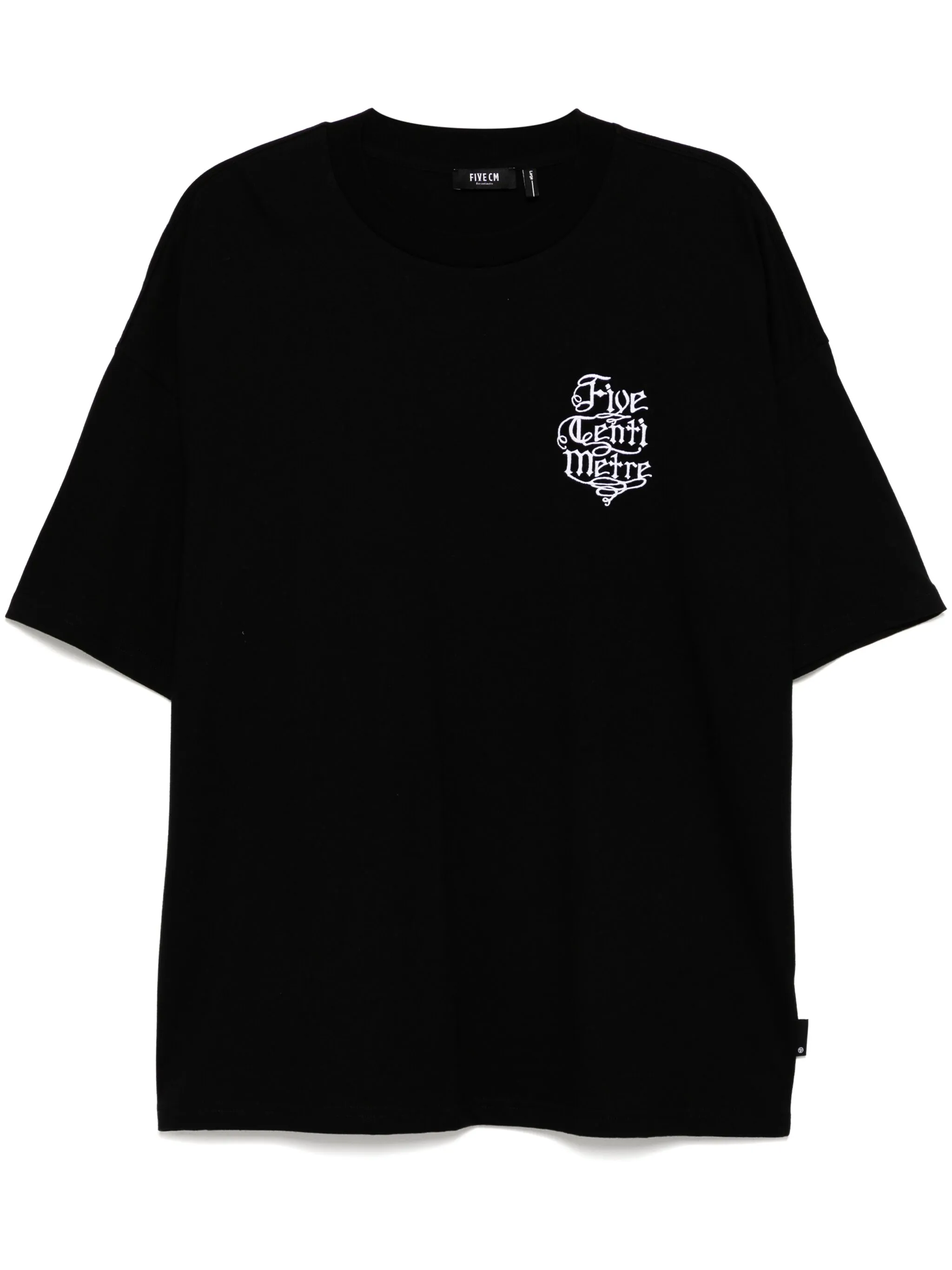 

Футболка с вышитым логотипом Five Cm, черный