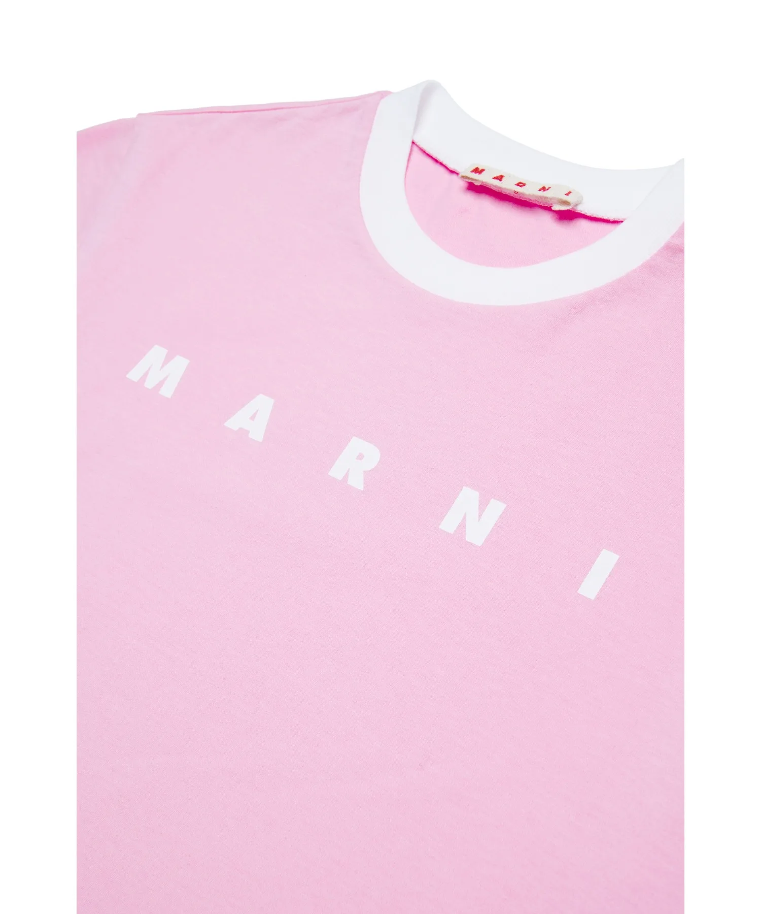 Детская футболка MARNI с логотипом чёрная — фото 4