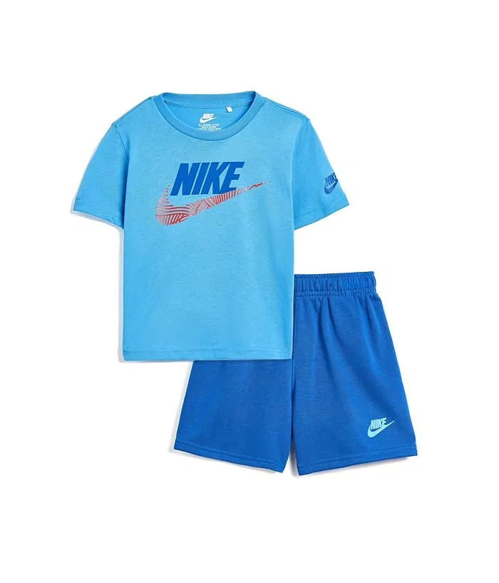 Спортивный костюм In the Zone Jersey Shorts Set Nike Kids, Game Royal