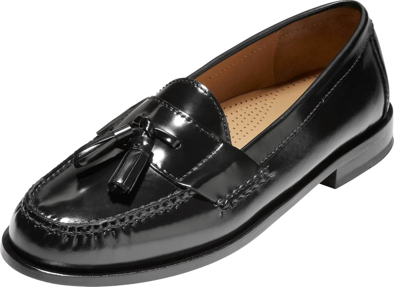 Мужские лоферы Cole Haan с кисточкой Pinch, черный — фото 3