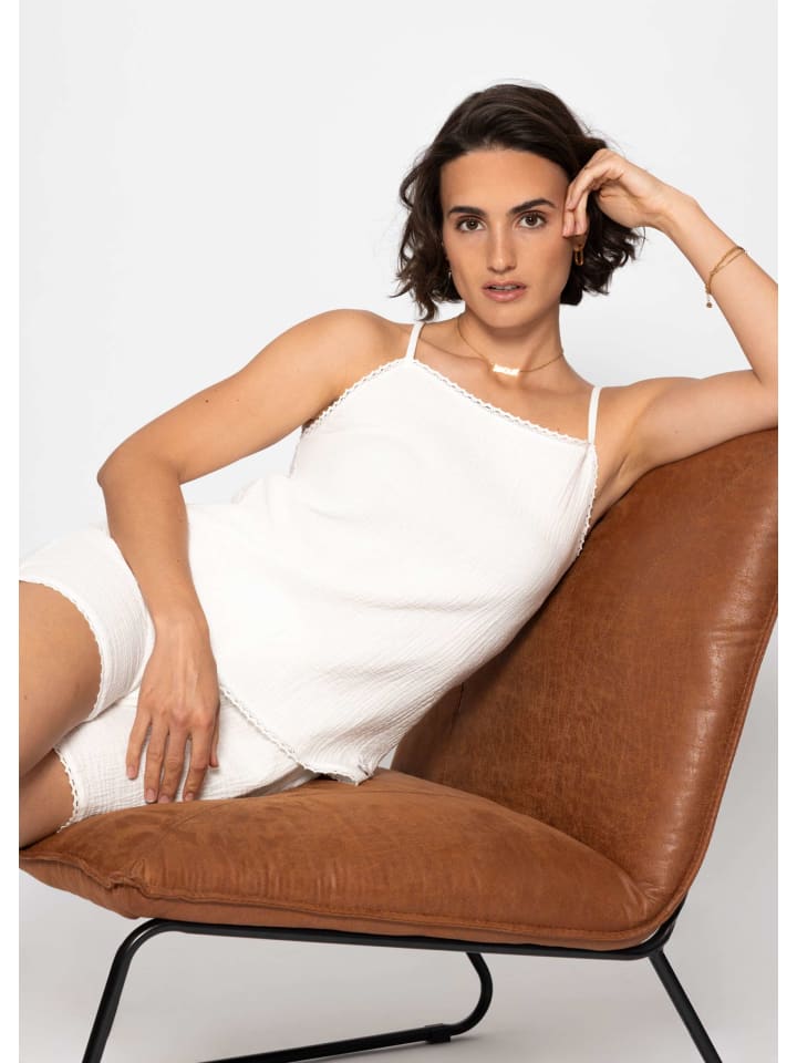 

Топ SASSYCLASSY, белый