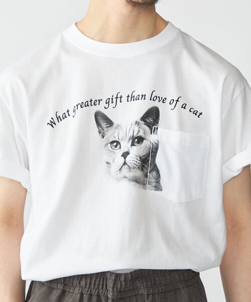 

SHIPS Футболка с карманом в виде кошки, Regency Works