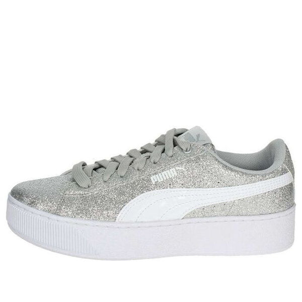 

Кроссовки vikky platform glitz Puma, серебряный