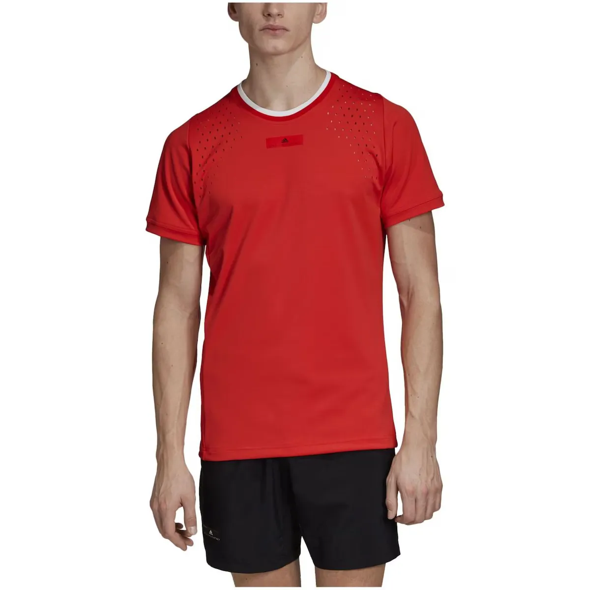

Мужская теннисная рубашка Adidas Asmc, красный