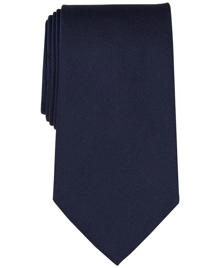 

Мужские однотонные шелковые галстуки из репса Brooks Brothers, синий