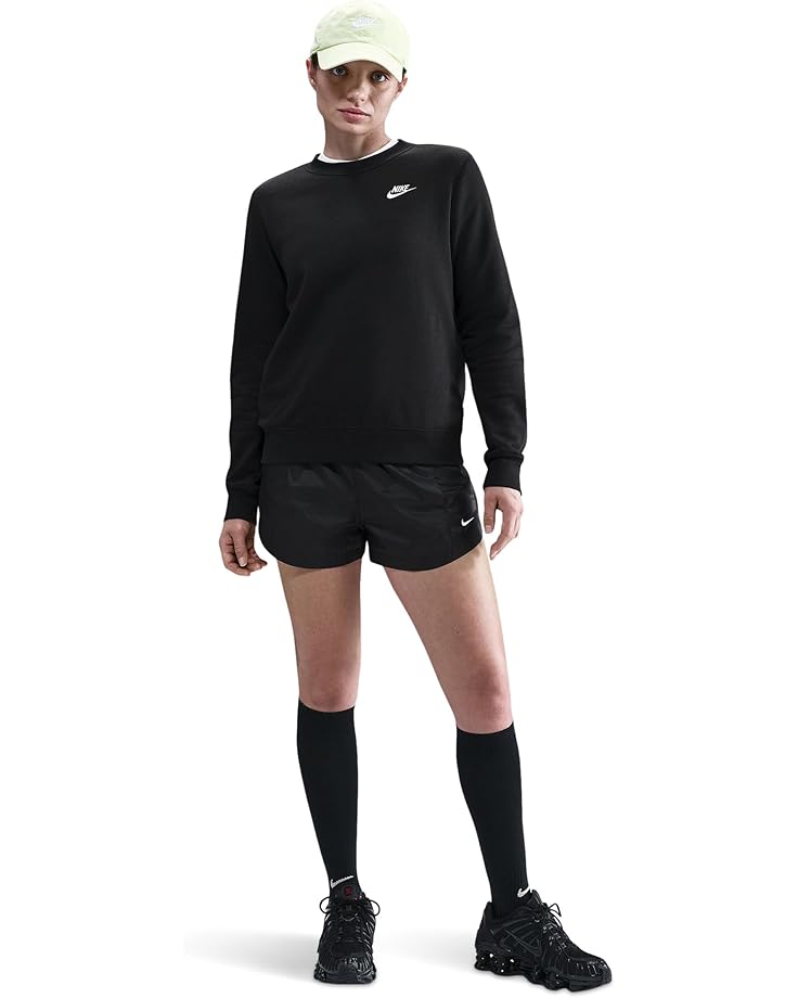 

Толстовка Nike Sportswear Club Fleece Crew Neck Sweatshirt, черный/белый