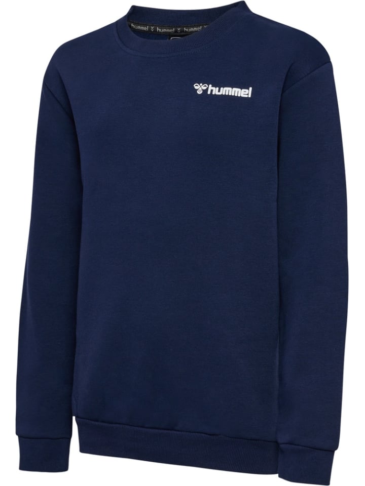 

Hummel Детская толстовка "Hmlmover Cotton Sweatshirt Kids" синего цвета