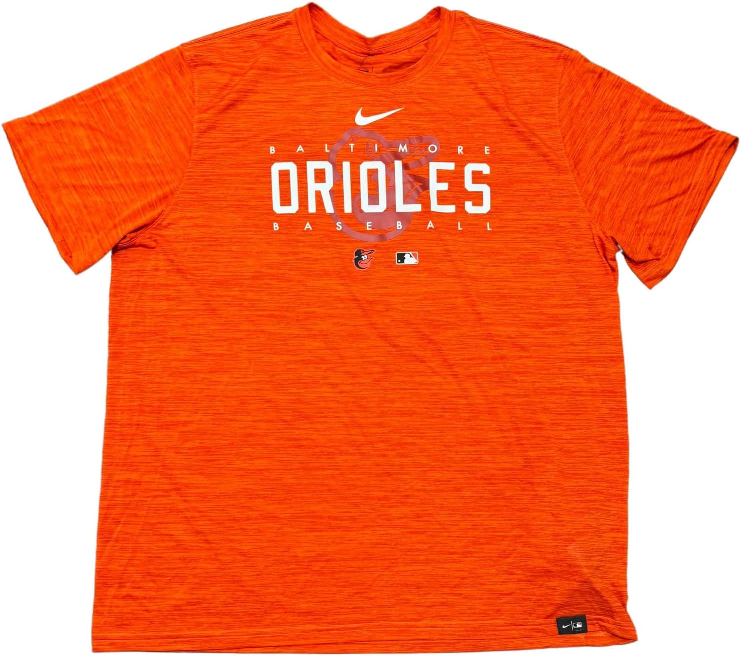 

Мужская тренировочная футболка Nike MLB Dri-Fit Velocity, Orange, Оранжевый, Мужская тренировочная футболка Nike MLB Dri-Fit Velocity, Orange