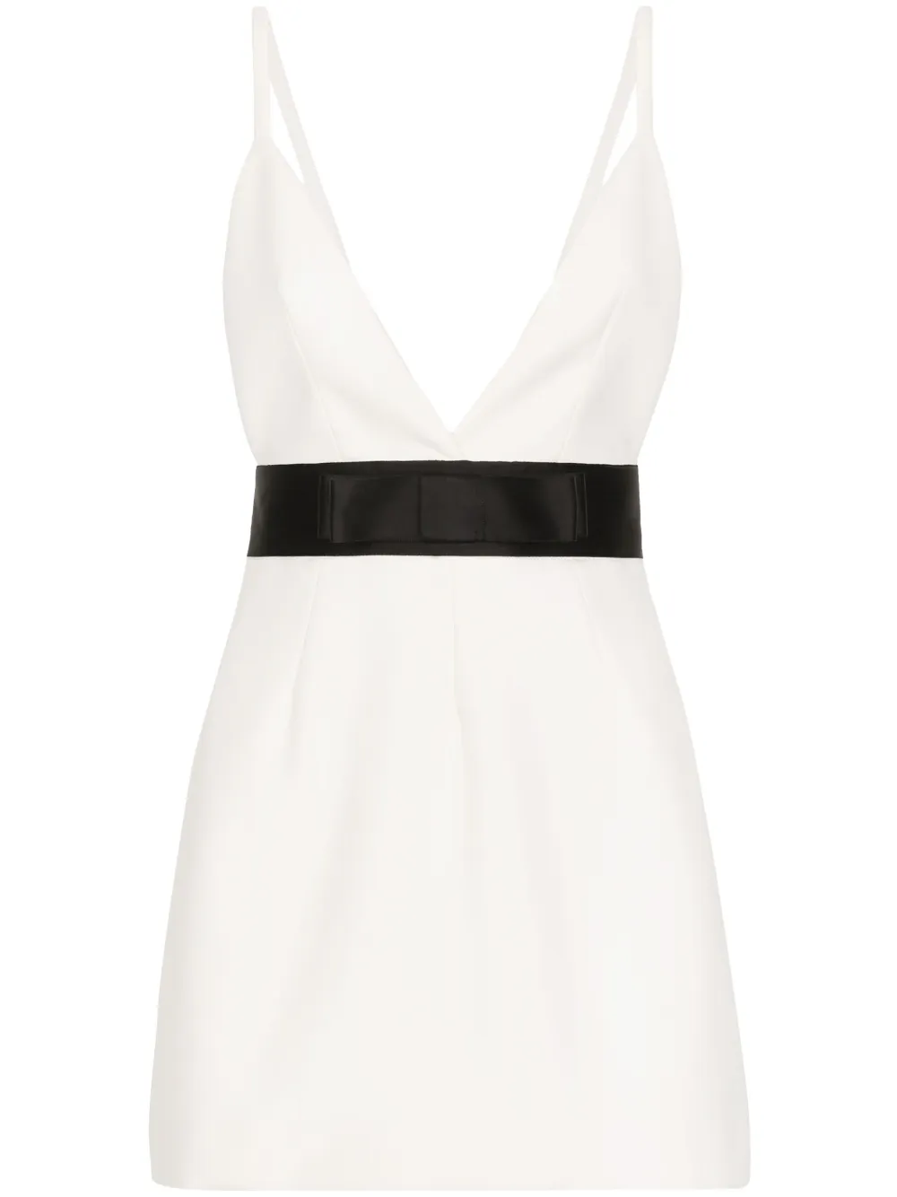 

Многослойное платье мини DOLCE & GABBANA, белый