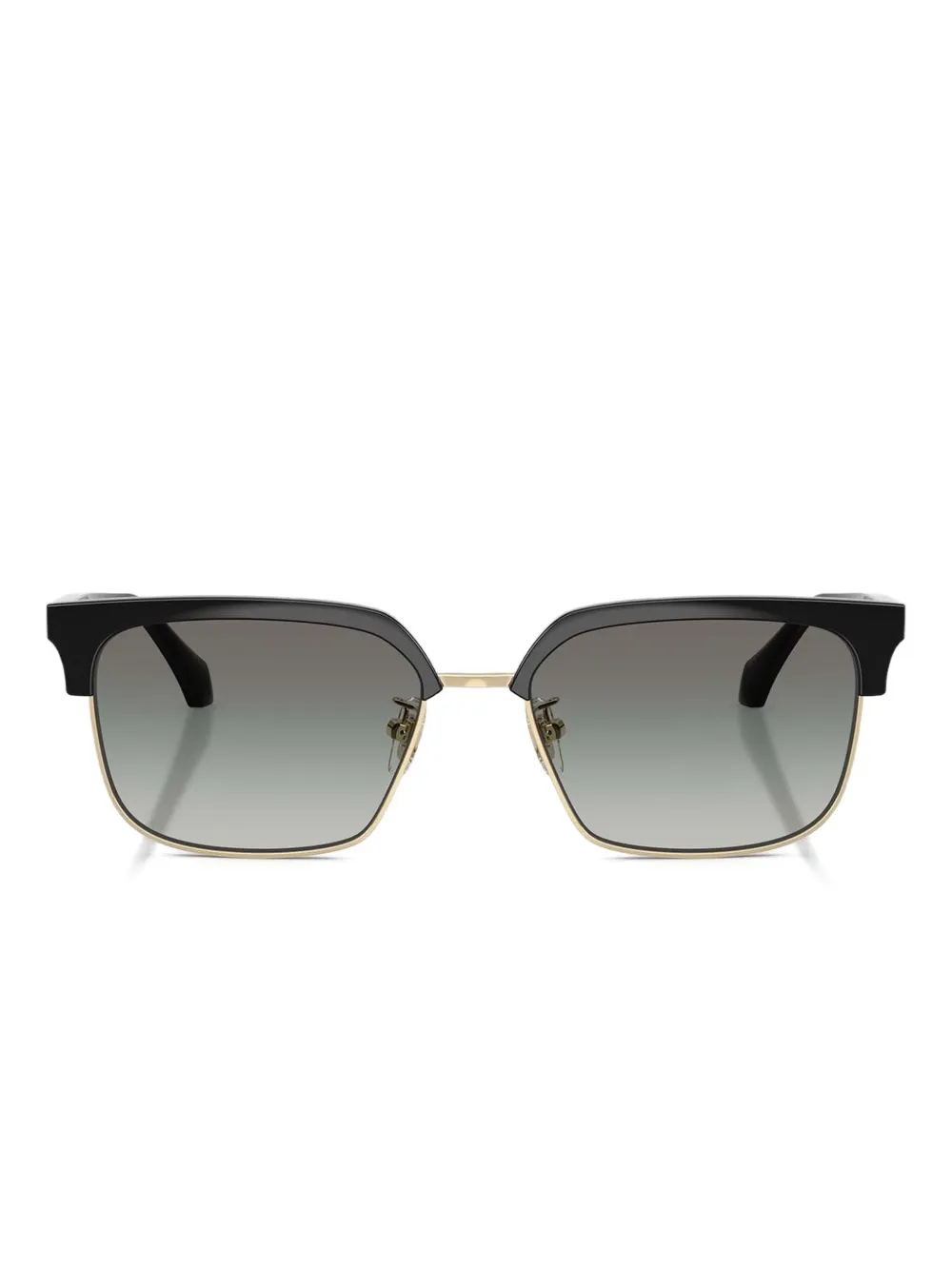 

Солнцезащитные очки в квадратной оправе Versace Eyewear, черный