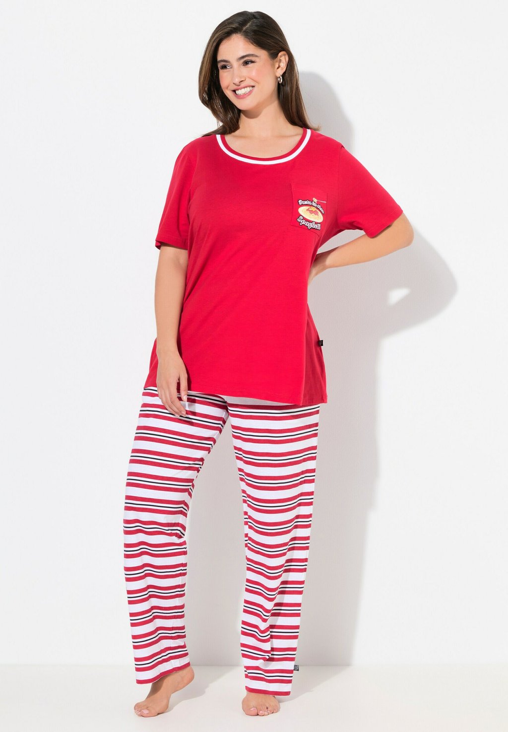 

Пижама SET Ulla Popken, красный