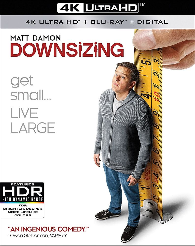 

Диск 4K UHD Downsizing [2018]