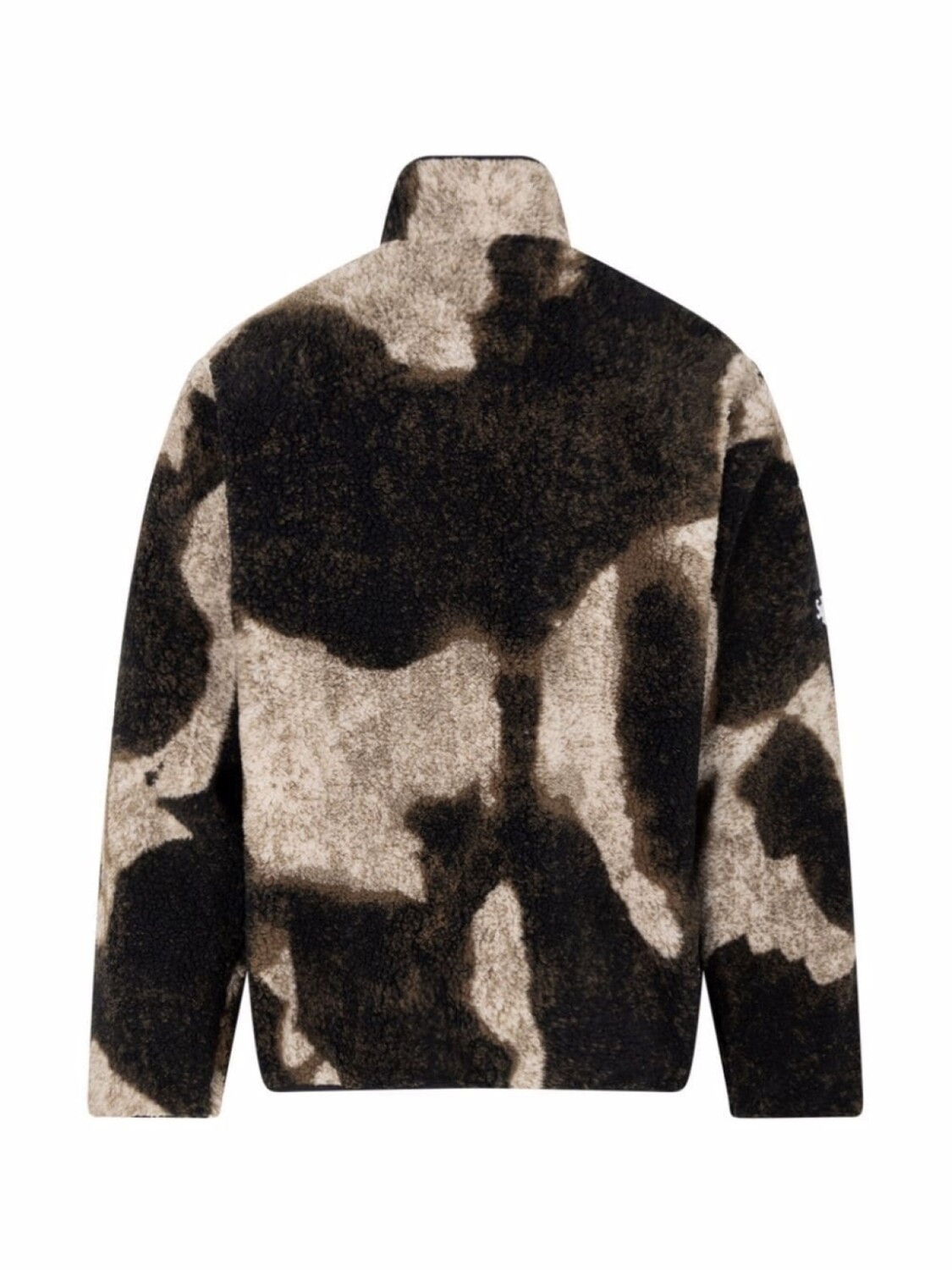 Supreme флисовая куртка из коллаборации с TNF, коричневый — фото 2