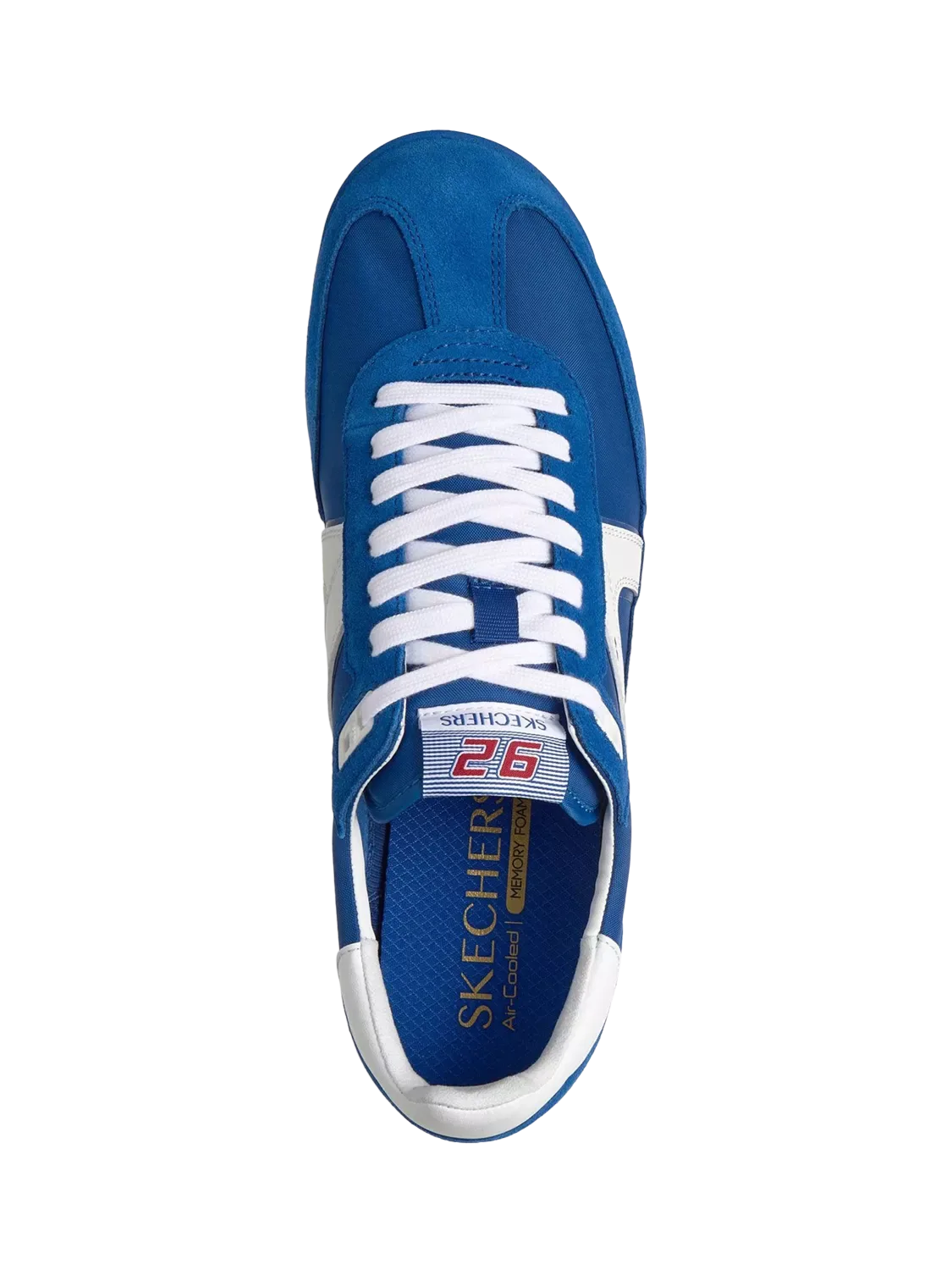 Кожаные кроссовки SKX 92 Spective Skechers, Blue Multi — фото 4