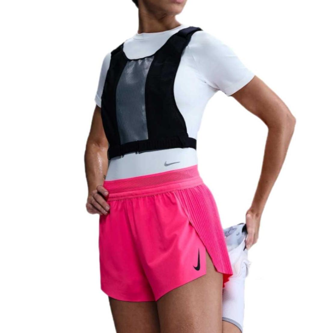 

Женские беговые шорты AeroSwift Dri-FIT Adv Mid-Rise 3" с подкладкой Nike, розовый