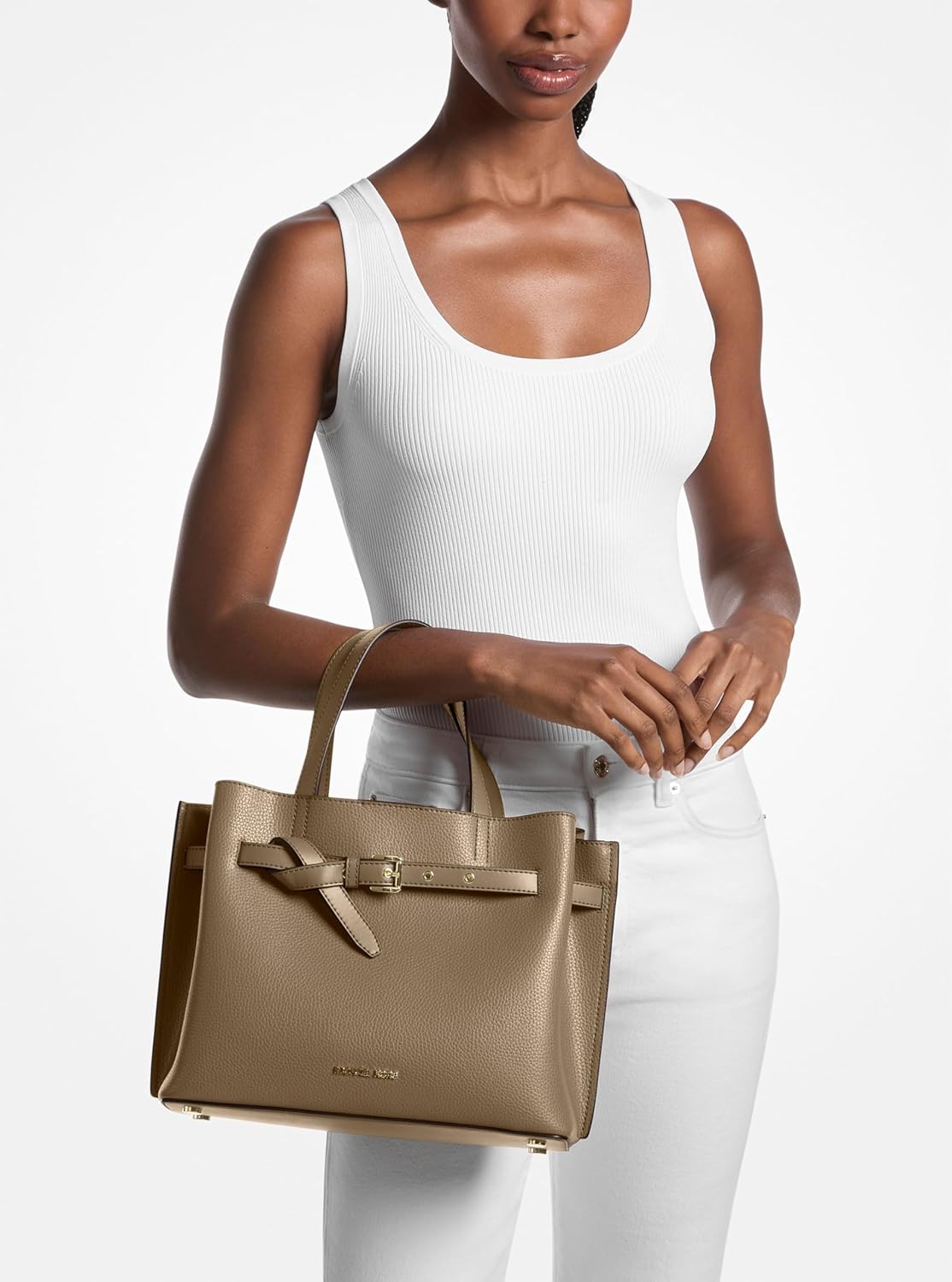 Женская сумка Michael Kors Emilia Medium Satchel купить выгодно по