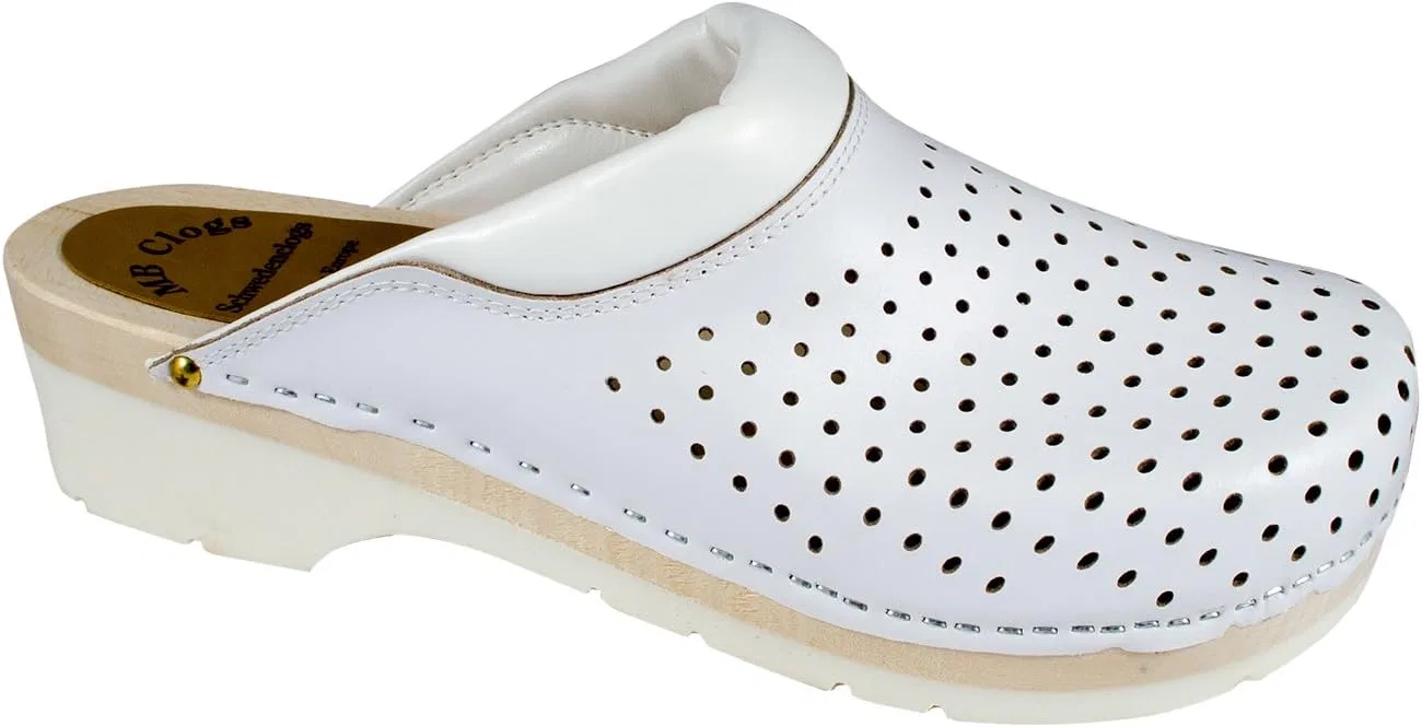 MB Clogs Оригинальные шведские сабо, мужские удобные сабо, белые