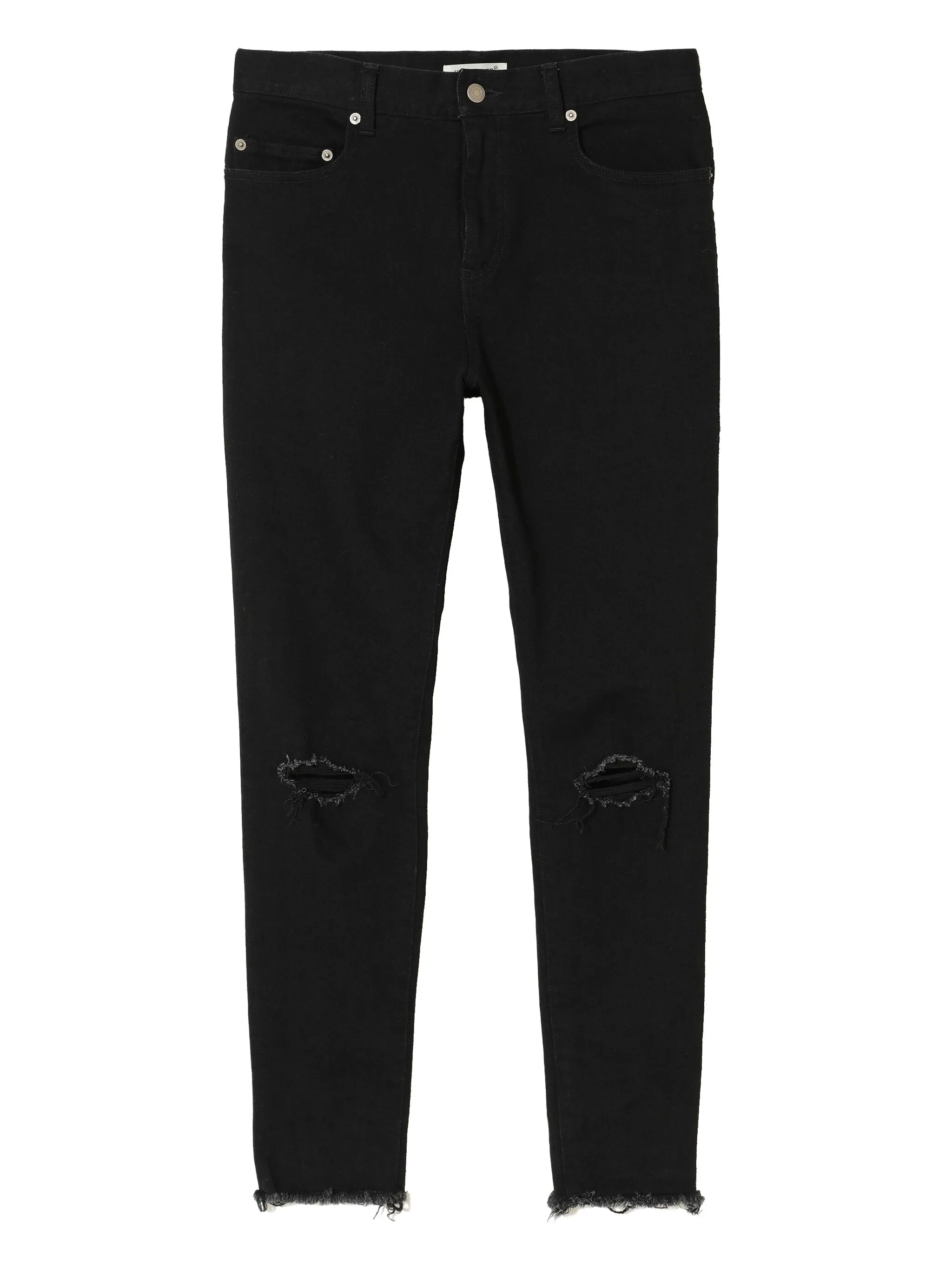 

Джинсы с карманами на молнии Undercover, черный