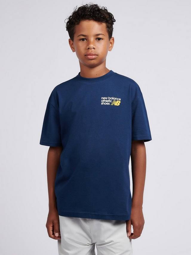 

Детская футболка Athletic Premium Cotton New Balance, Navy