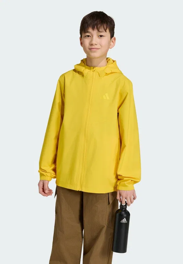 Куртка дождевик Adidas Terrex K mt 2l, утилитарный желтый