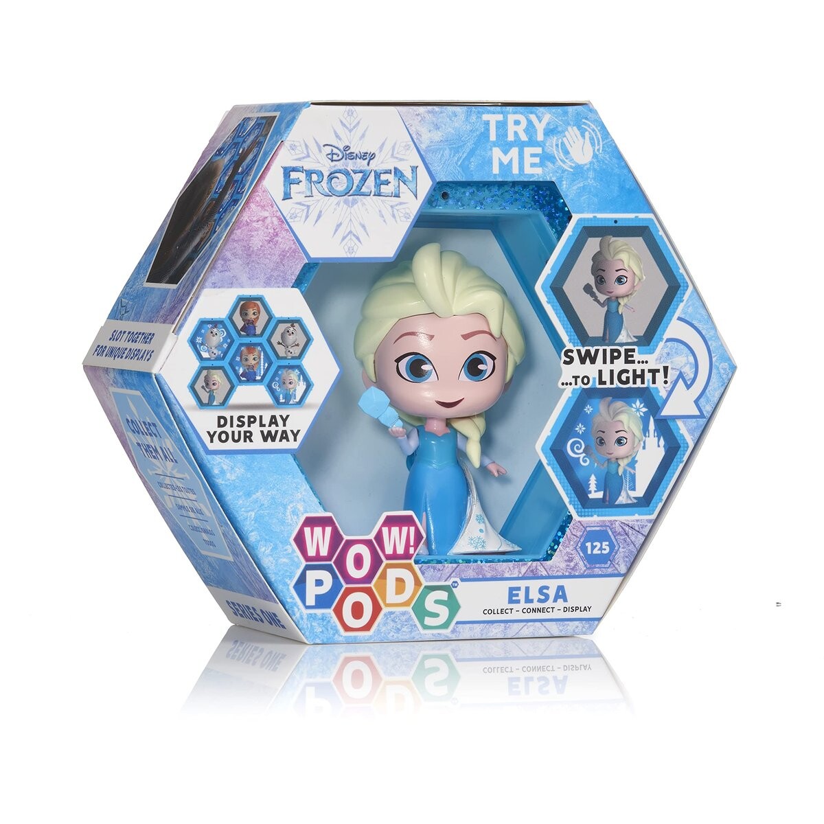 

Wow Gear PODS Disney Фигурка Эльзы La Reine des Neiges 2 из коллекции Officielle Lumineuse à tete Branlante
