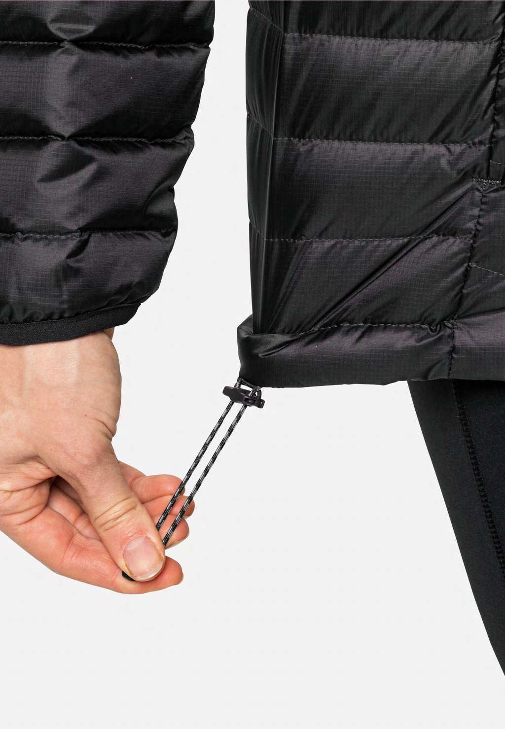 

Пуховик PASSAMANI Jack Wolfskin, черный