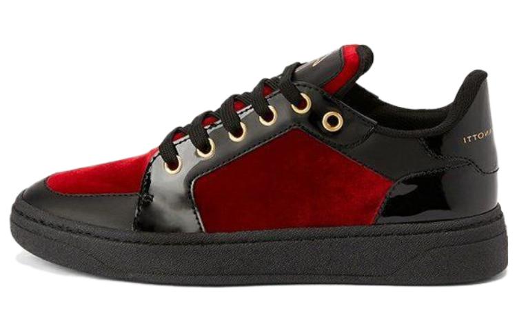 

Кроссовки GZ94 с бархатными вставками Giuseppe Zanotti, Black Red