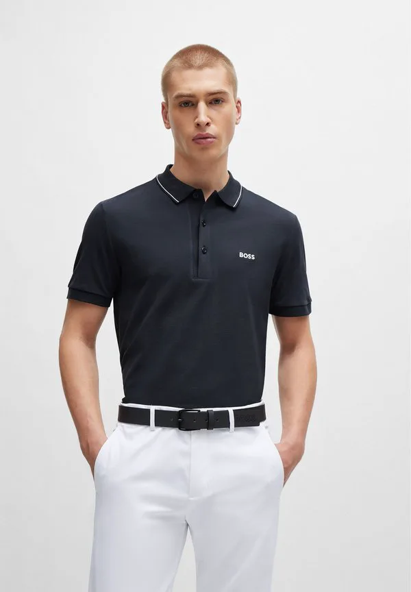 Рубашка поло paule Boss, Dark Blue