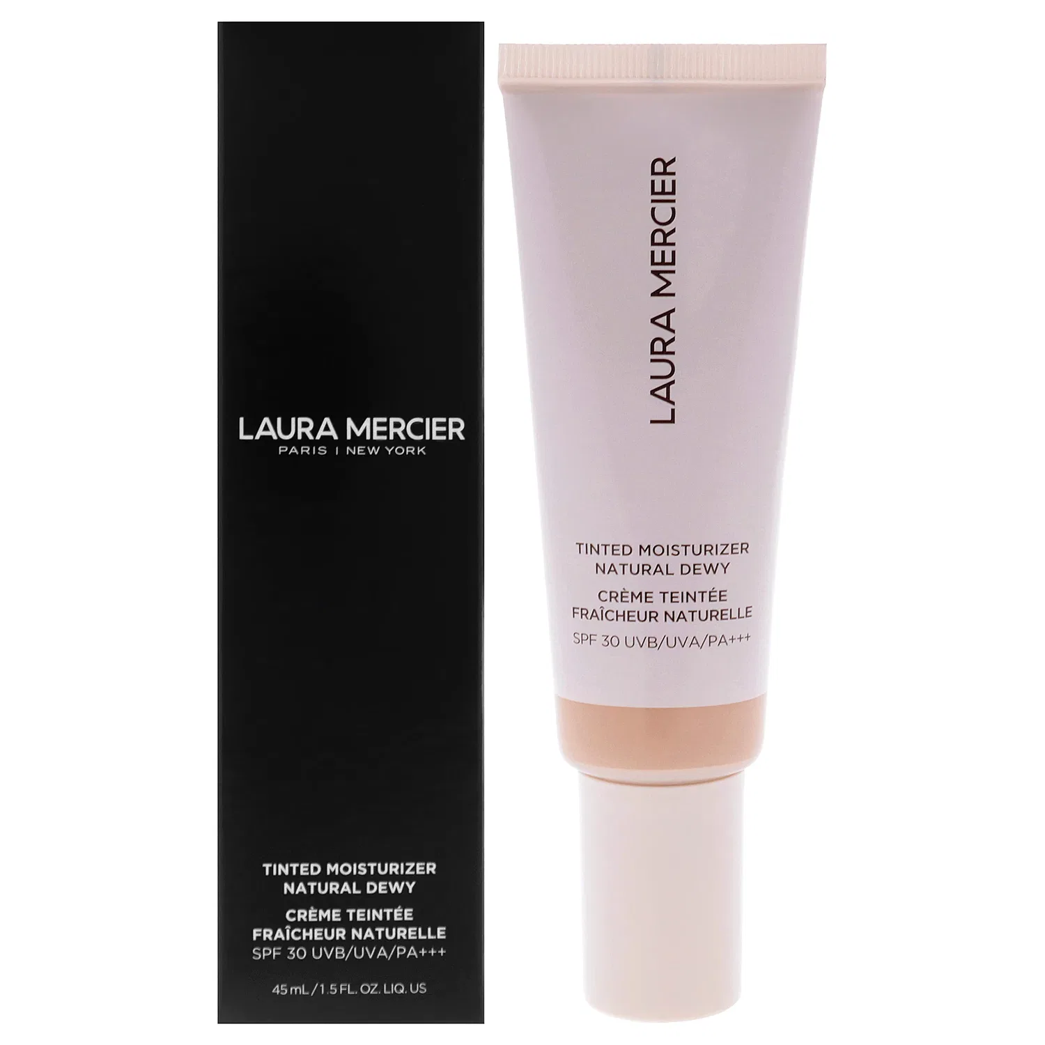 Увлажняющий тонирующий крем Natural Dewy SPF 30 - 2C Oak от Laura Mercier для женщин - 42 г (1,5 унции), коричневый