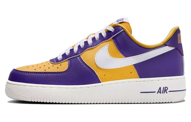 Обувь для скейтбординга Nike Air Force 1 унисекс, Purple/Yellow