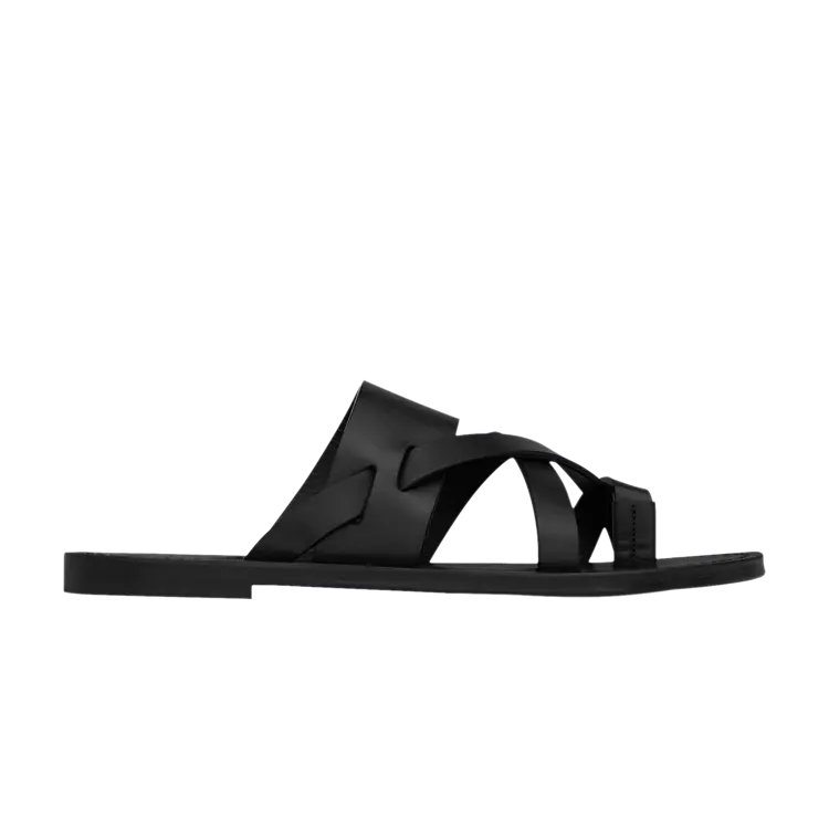 

Кроссовки Saint Laurent Culver Mules, черный