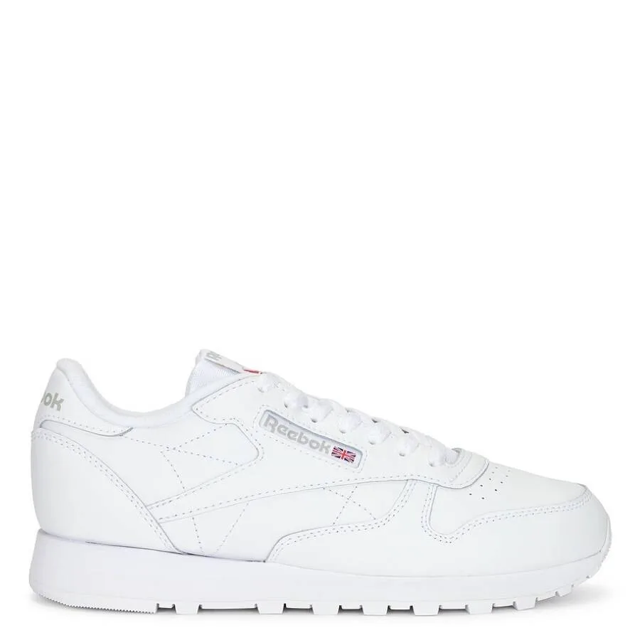Кроссовки Reebok Classic Leather в ретро-стиле, белый