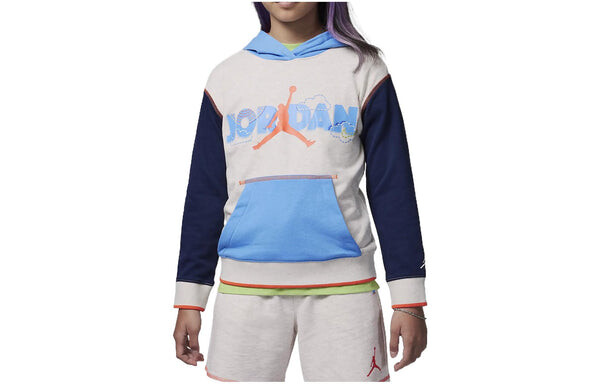 Толстовка Backyard Adventure свободный спортивный костюм Air Jordan, синий — фото 2