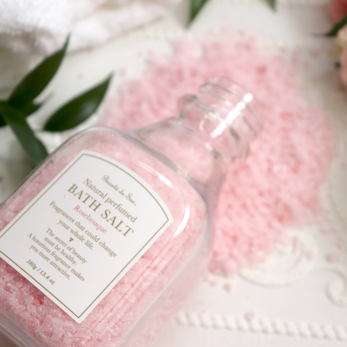 Натуральные ароматизированные соли для ванны rose bouquet, 380 г Beaute De Sae, Rose bouquet