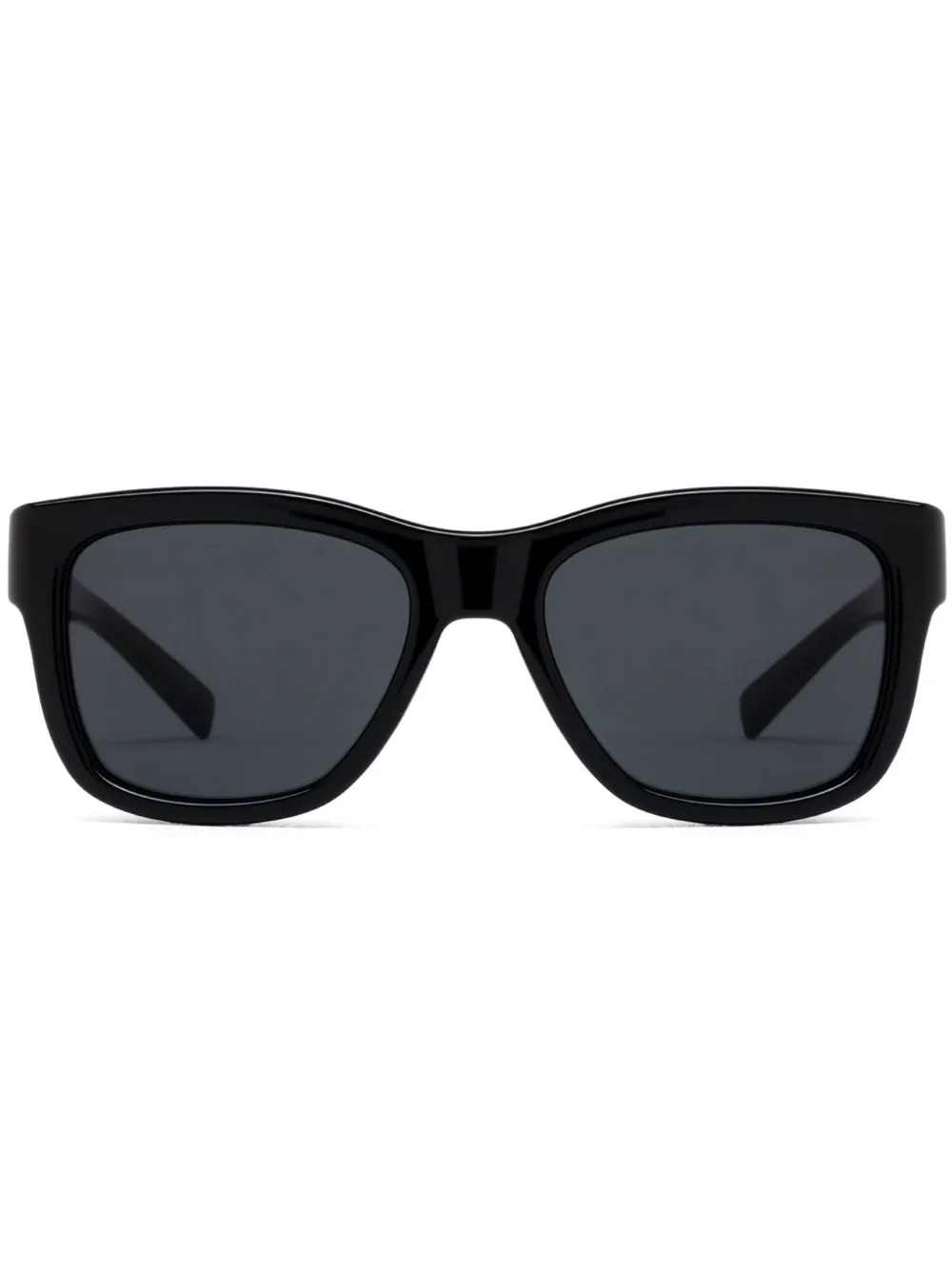 

Солнцезащитные очки трапециевидной формы с логотипом Saint Laurent Eyewear, черный