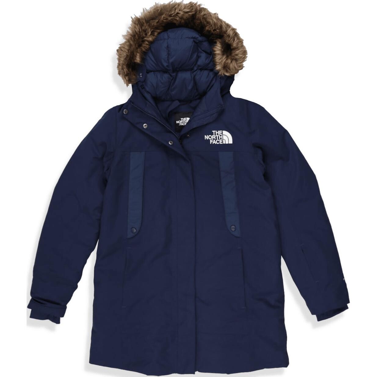 

Пальто-парка женское, цвет морской волны The North Face, цвет Marine Blue