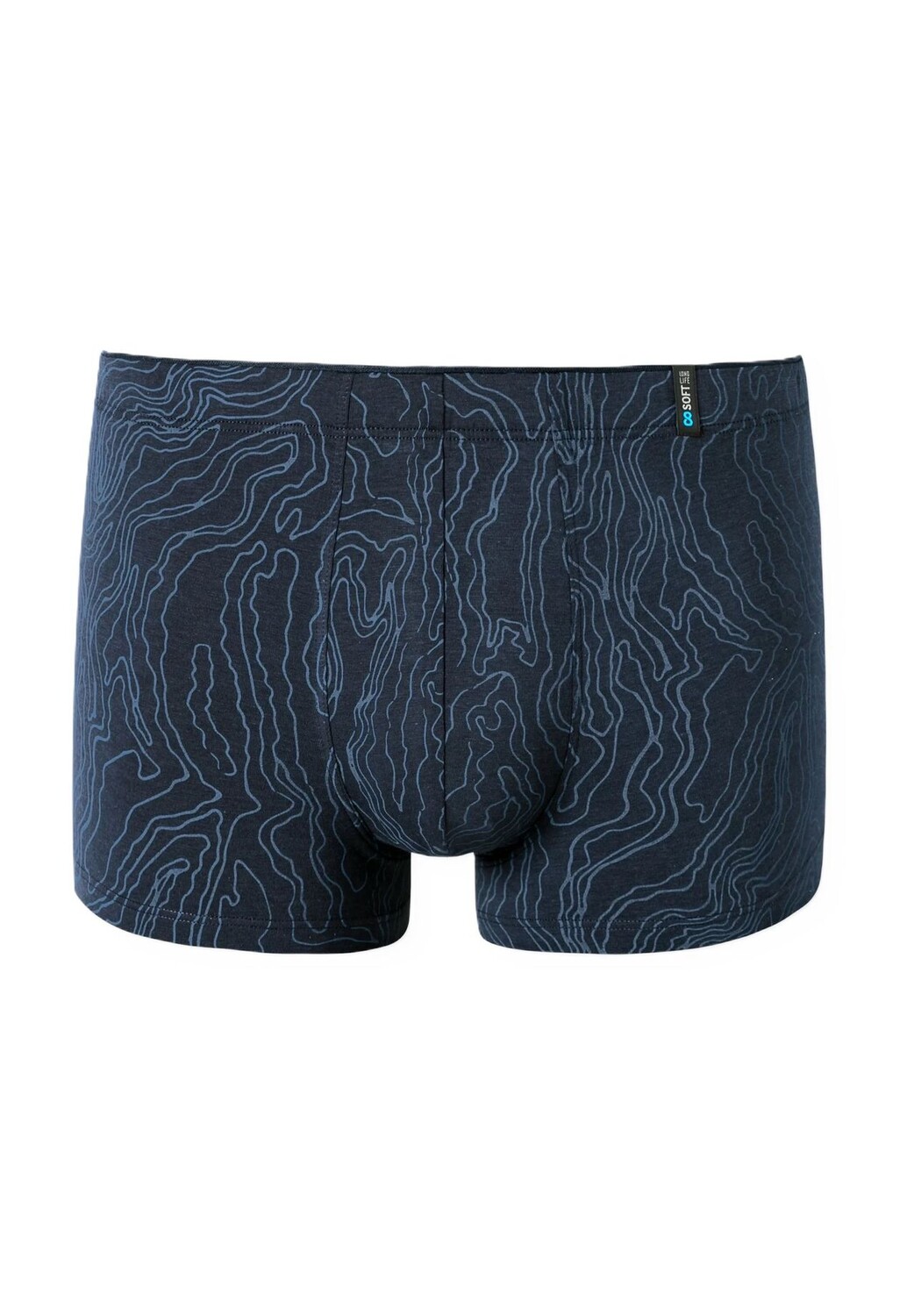 

Брюки Long Life Soft, одинарный трикотаж, мужские SCHIESSER, цвет 816 Jeansblau