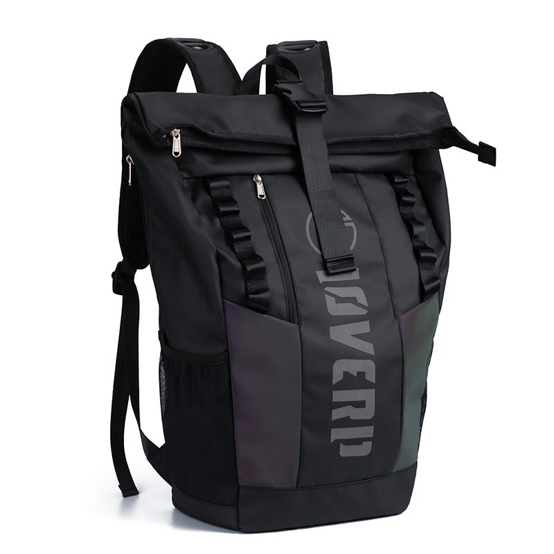 

Полиэстеровый рюкзак Unisex LOVERPUSS, Голографический серый
