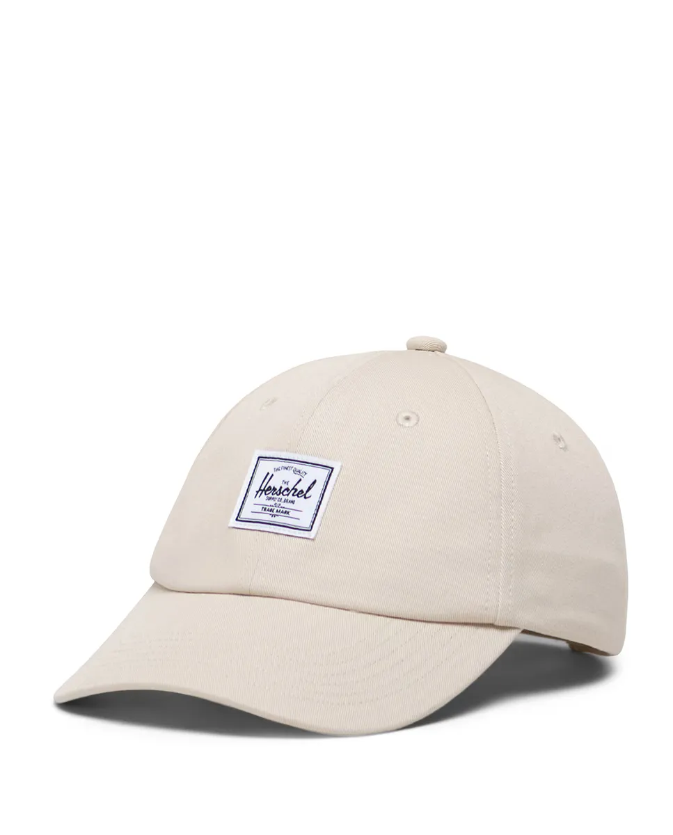 

Кепка унисекс из бежевой ткани Herschel, цвет Nude