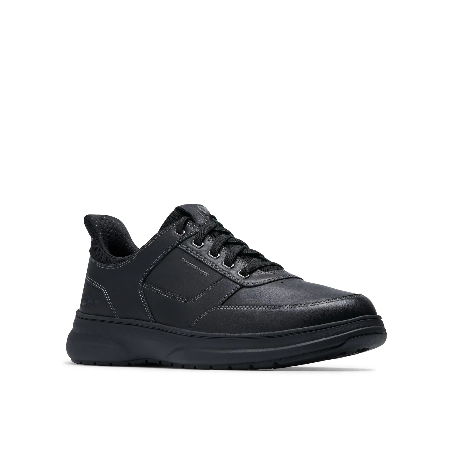 Кожаные кроссовки Mullan Easy Clarks, черный — фото 4