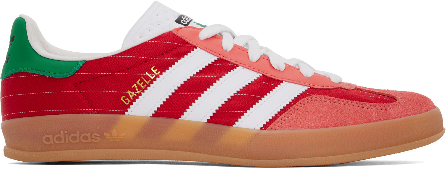

Кроссовки для дома Red Gazelle Adidas Originals, Better scarlet/White/Gum