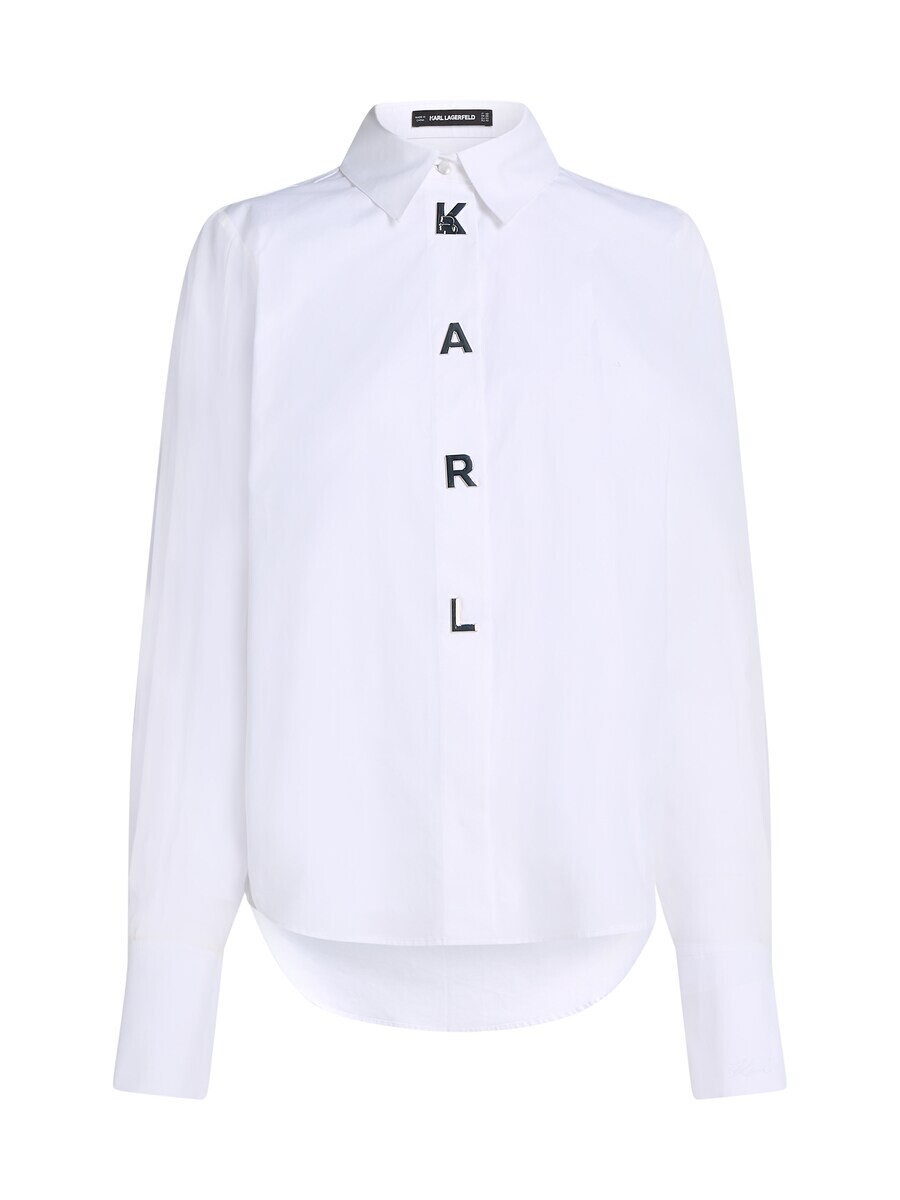 

Рубашка Karl Lagerfeld Blouse, белый