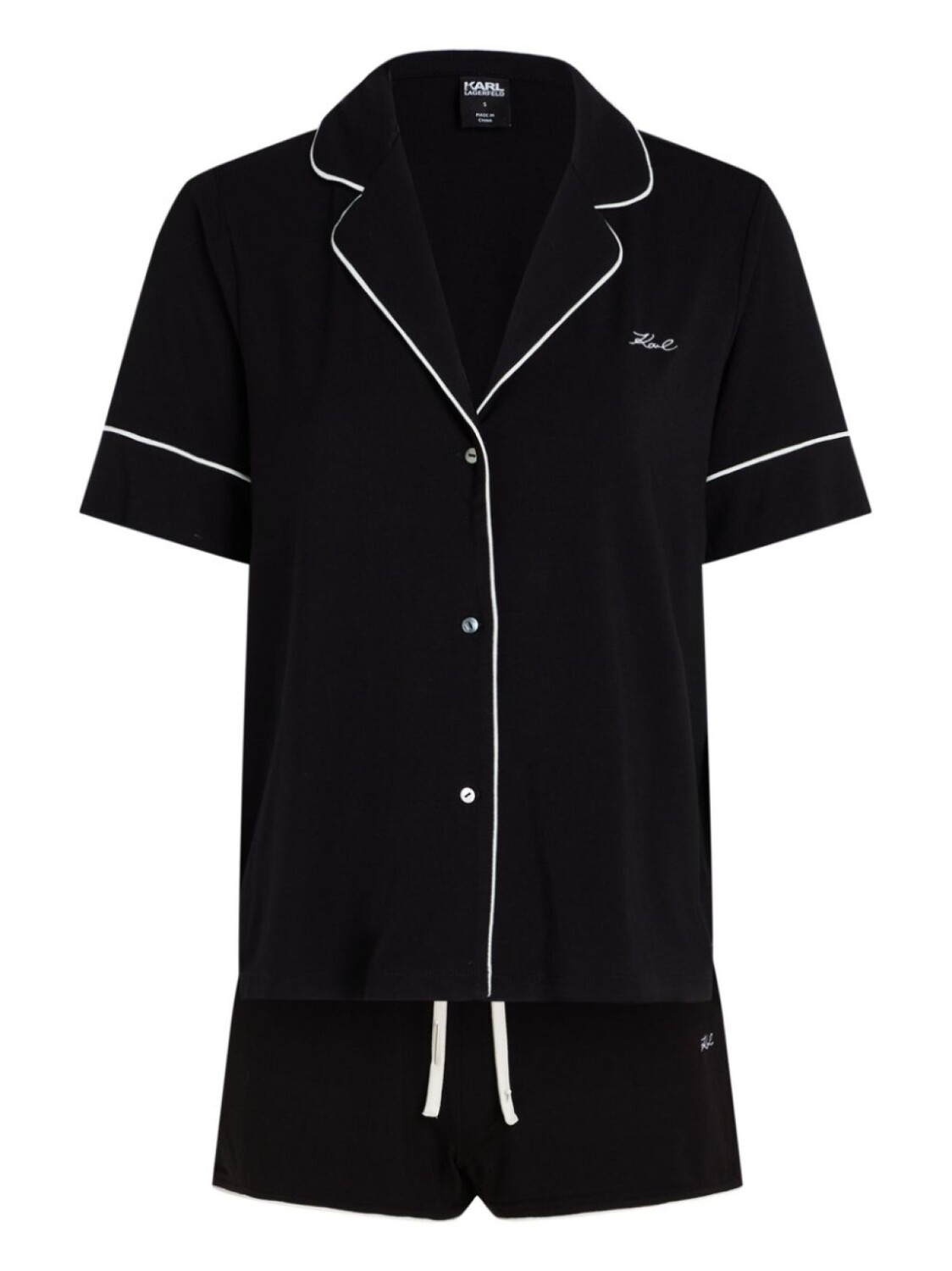 

Karl Lagerfeld пижама Signature из джерси, черный