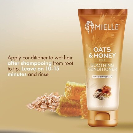 Успокаивающий кондиционер с овсом и медом, Mielle Organics — фото 3