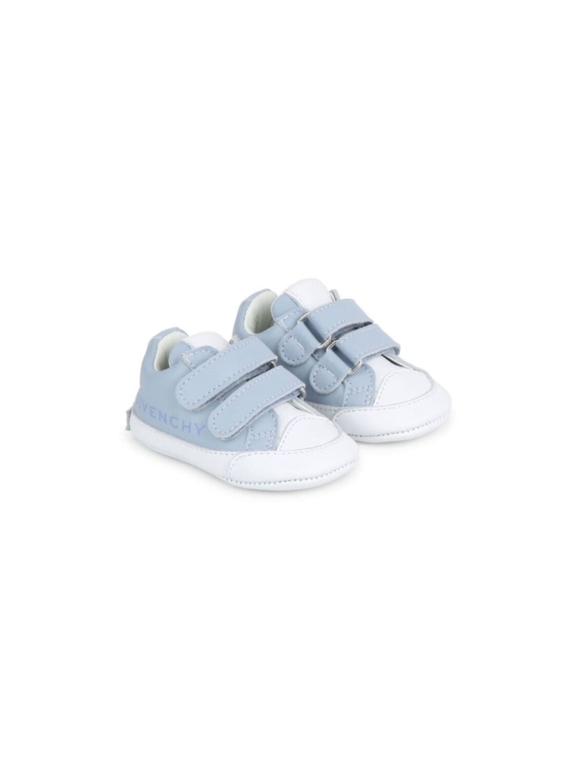 

Givenchy Kids кроссовки на липучках, синий